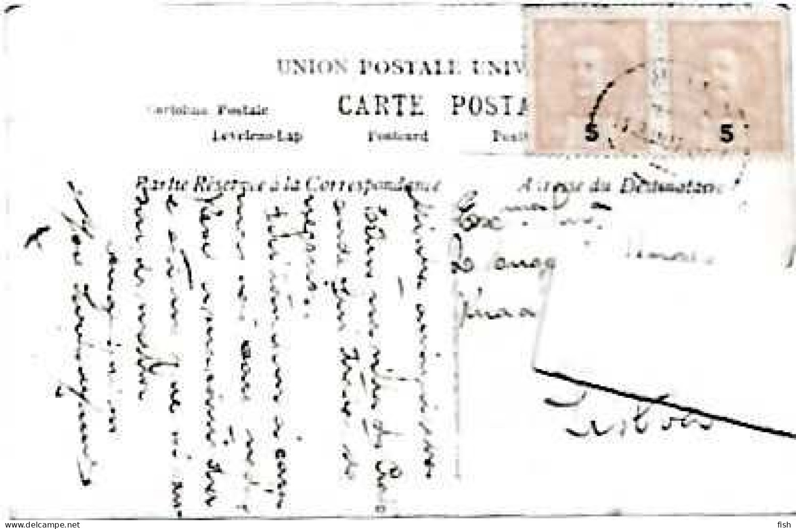 Portugal & Marcofilia, Vie Du Christ, L'Enfant Modèle, Ed. A.N Paris Serie 102, Lisboa 1908 (9779) - Cartas & Documentos