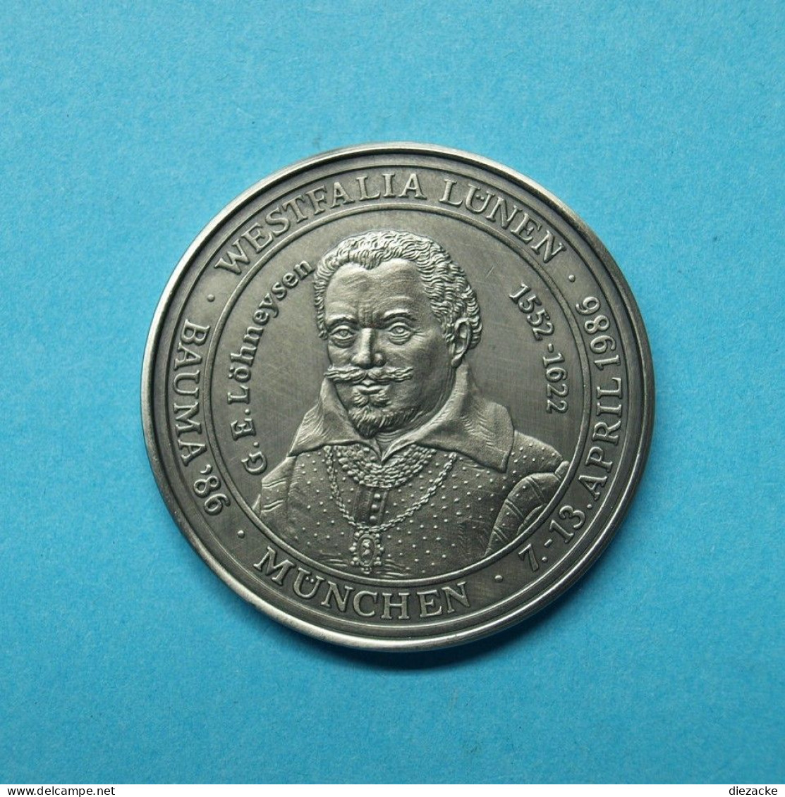 Medaille 1986 G. E. Löhmeysen, BAUMA'86 Ss (BB032 - Sin Clasificación