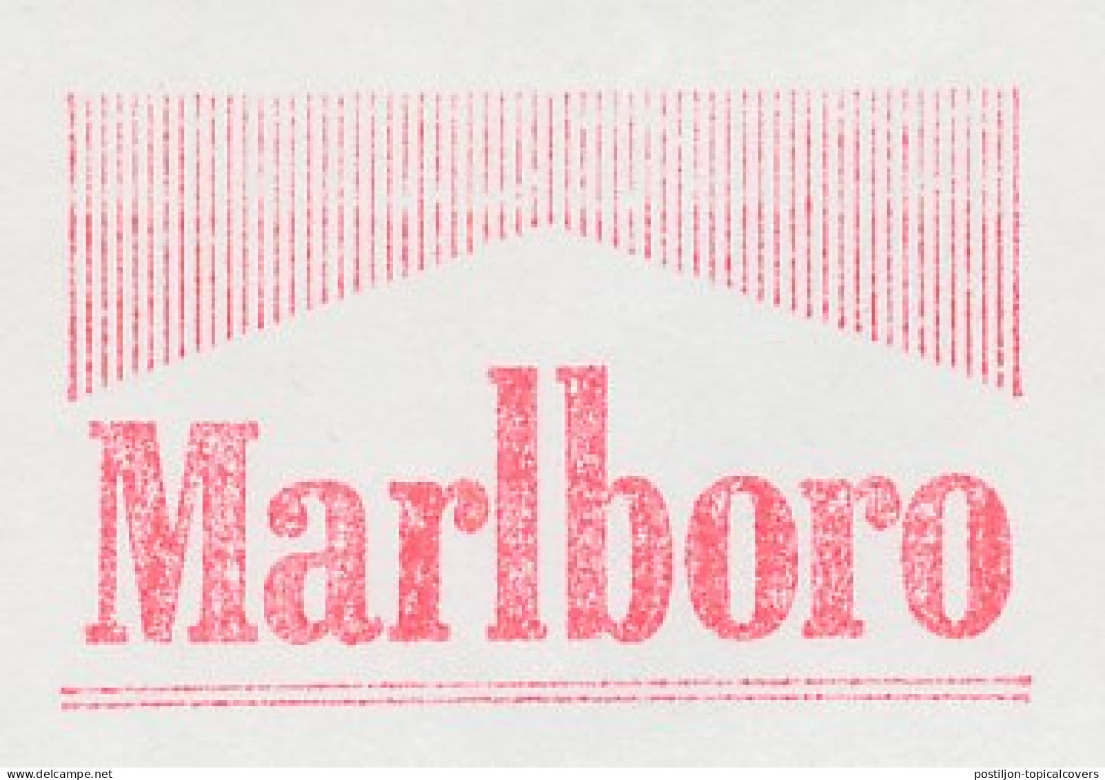 Meter Cut Switzerland 1997 Cigarette - Marlboro - Tobacco