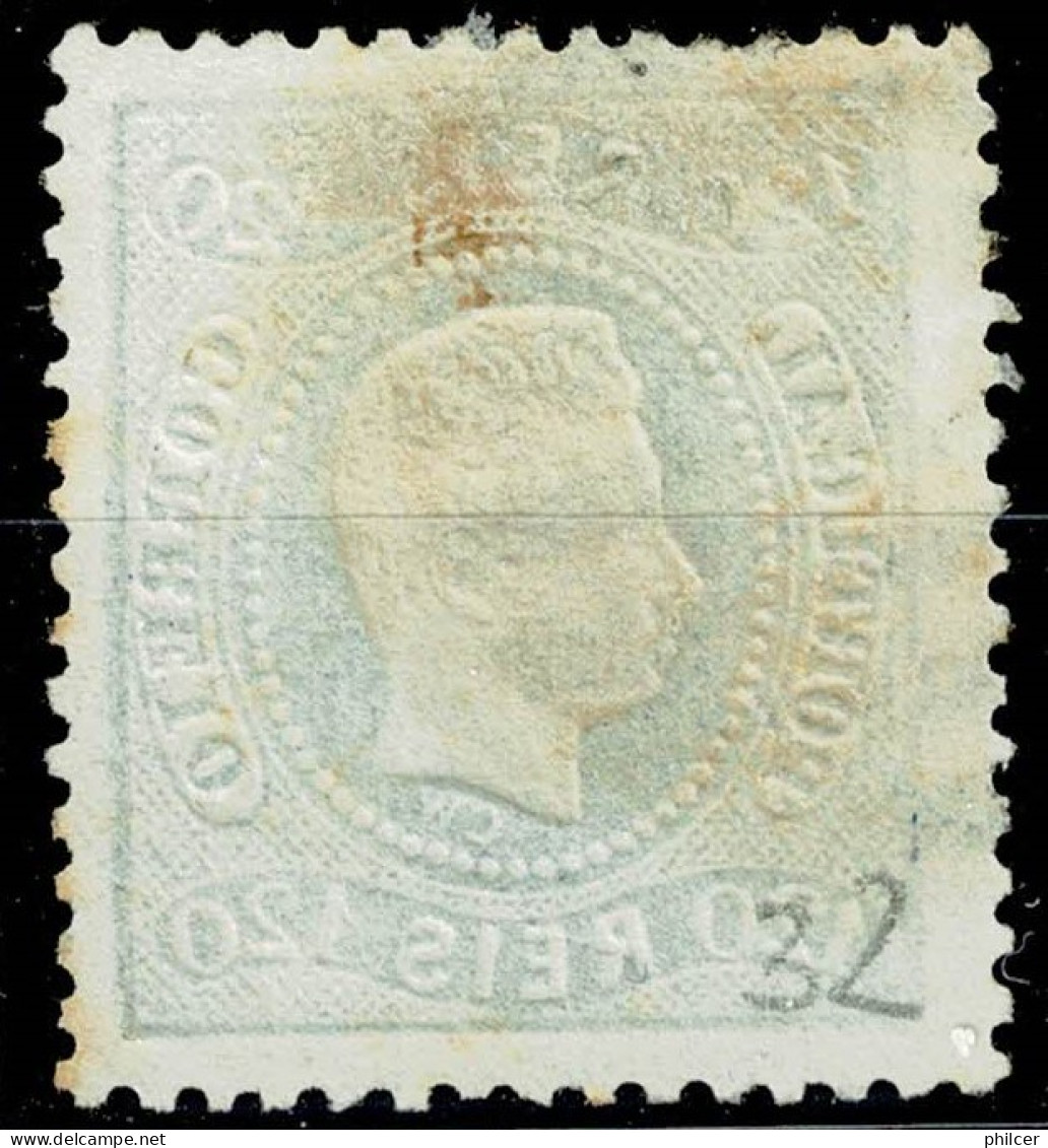 Portugal, 1867, # 34, Used - Gebruikt