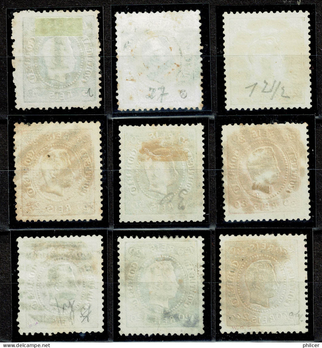 Portugal, 1867/70, # 27/35, Used - Used Stamps