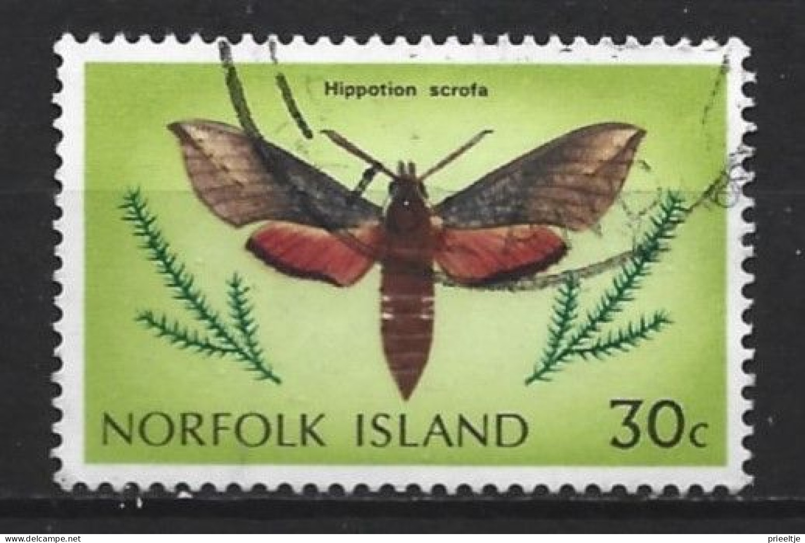 Norfolk 1976 Butterfly Y.T. 192 (0) - Norfolkinsel