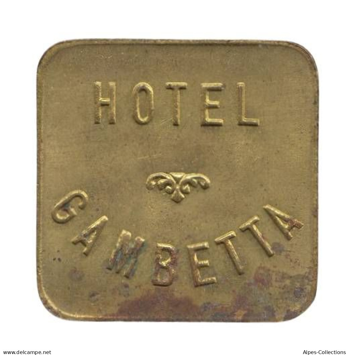 DIVERS - NR01 - Monnaie De Nécessité - 25 Centimes - HOTEL GAMBETTA - Notgeld