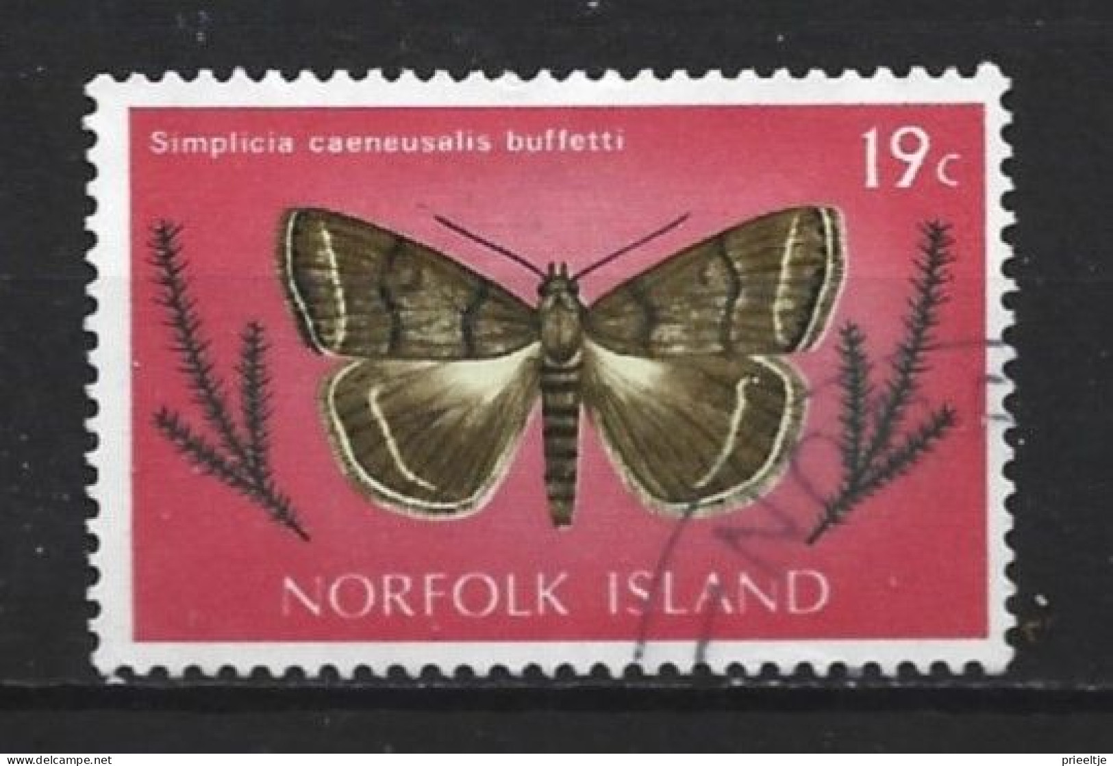 Norfolk 1976 Butterfly Y.T. 190 (0) - Norfolkinsel