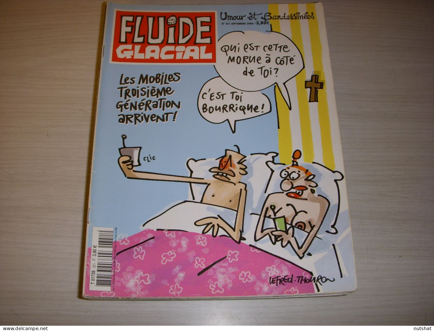 FLUIDE GLACIAL 351 09.2005 LOUIS HENRI FORAIN DEUP THIRIET CHARB ALGOUD KONIG - Fluide Glacial