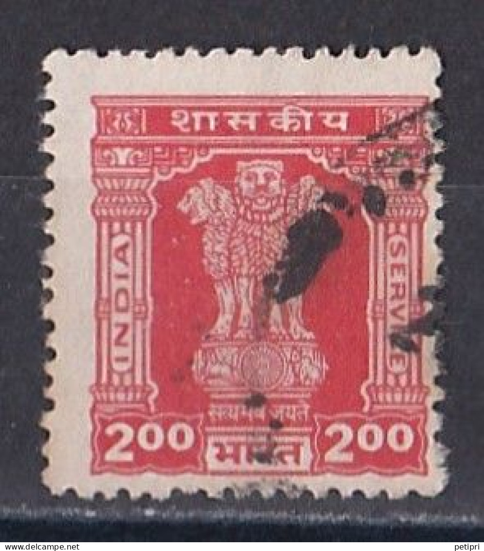 Inde  - Timbre De Service  Y&T N°  91  Oblitéré - Official Stamps