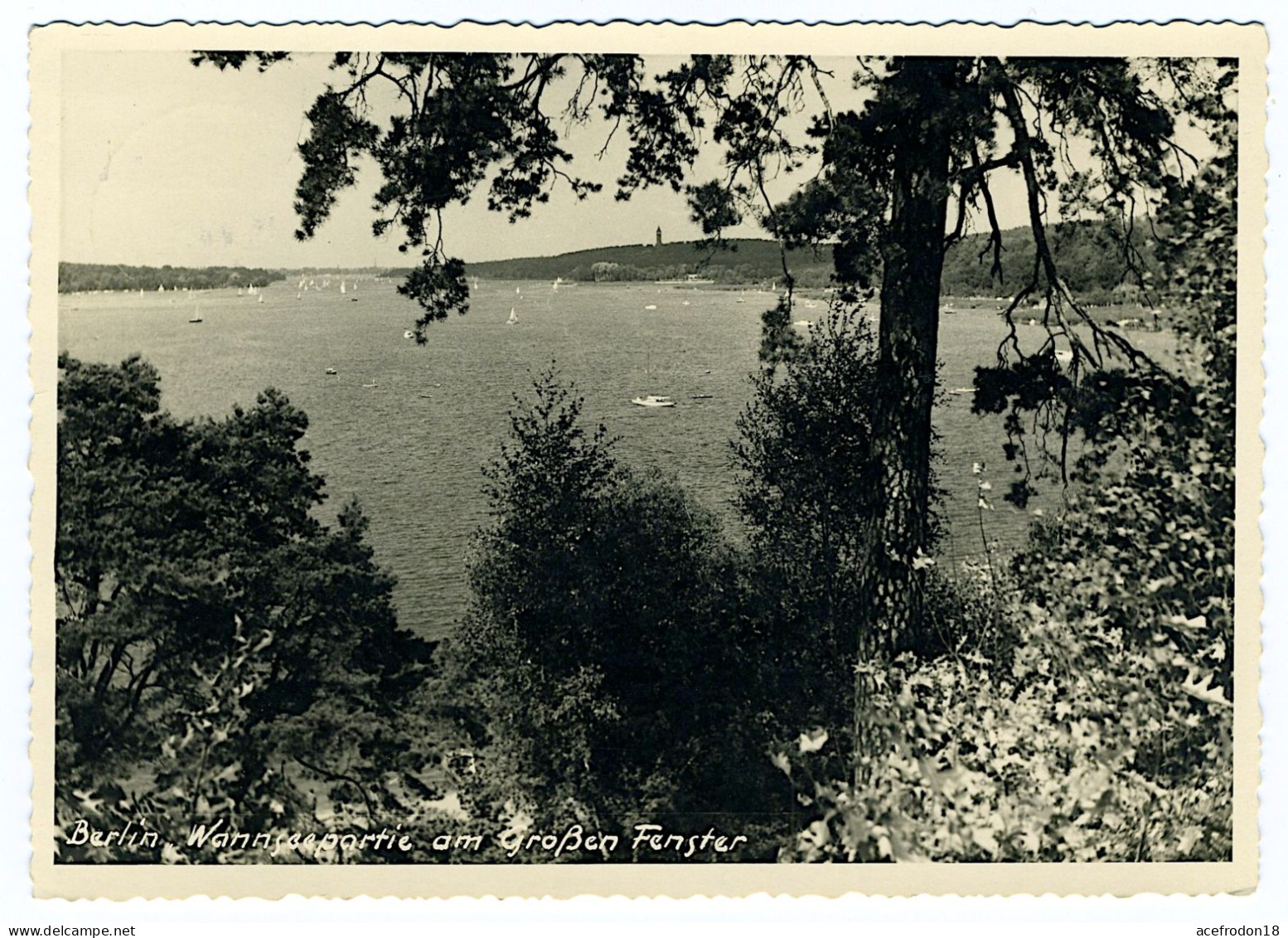 Berlin - Wannsee Partie Am Grossen Fenster - Wannsee