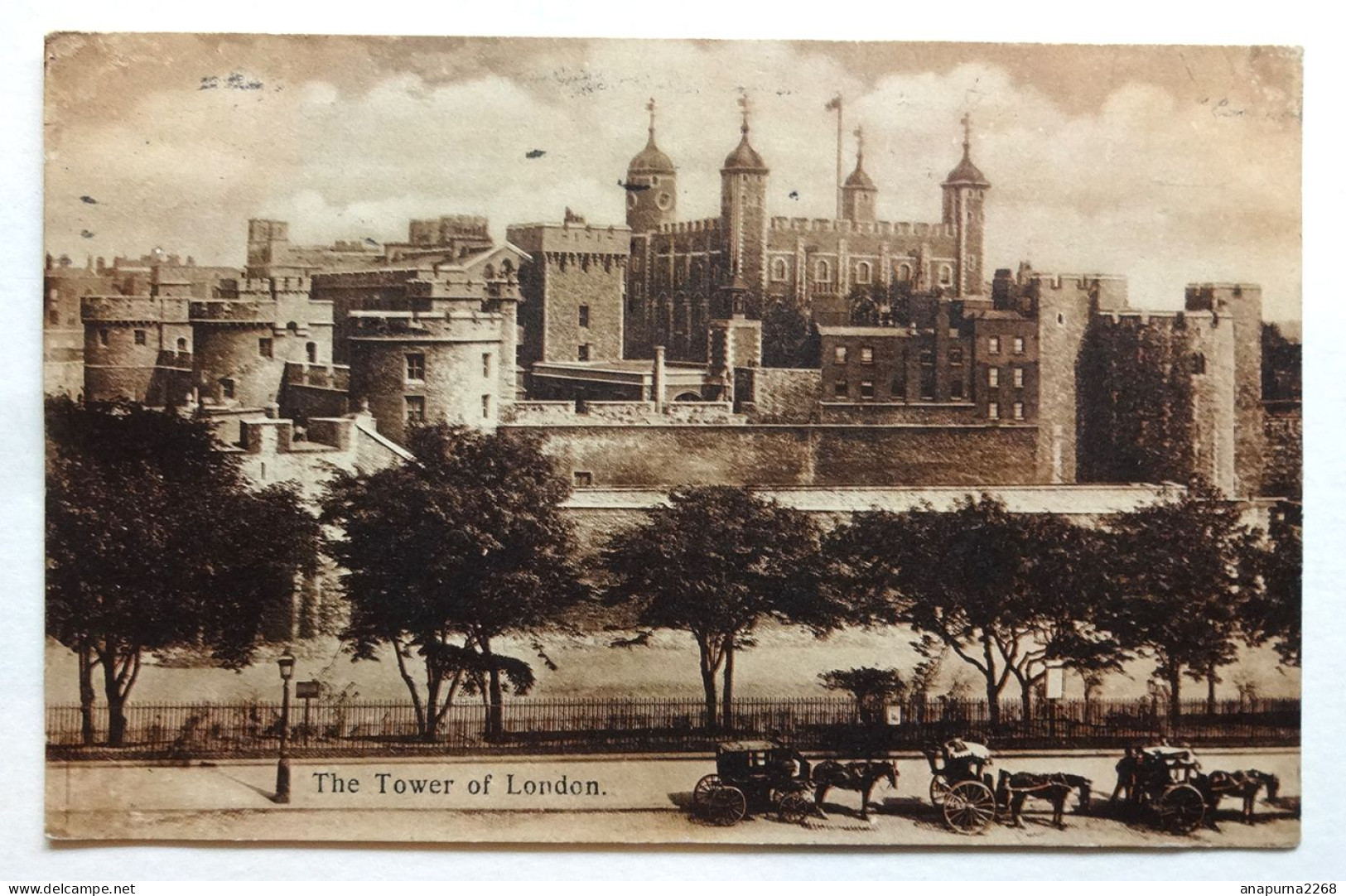 CP  ANGLETERRE....... LONDON.....THE TOWER OF LONDON....CHEVAL...CALECHES - Westminster Abbey