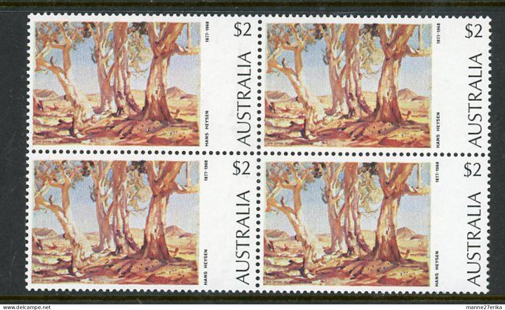 Australia MNH 1973-84 Red Gums Of The Far North - Ungebraucht