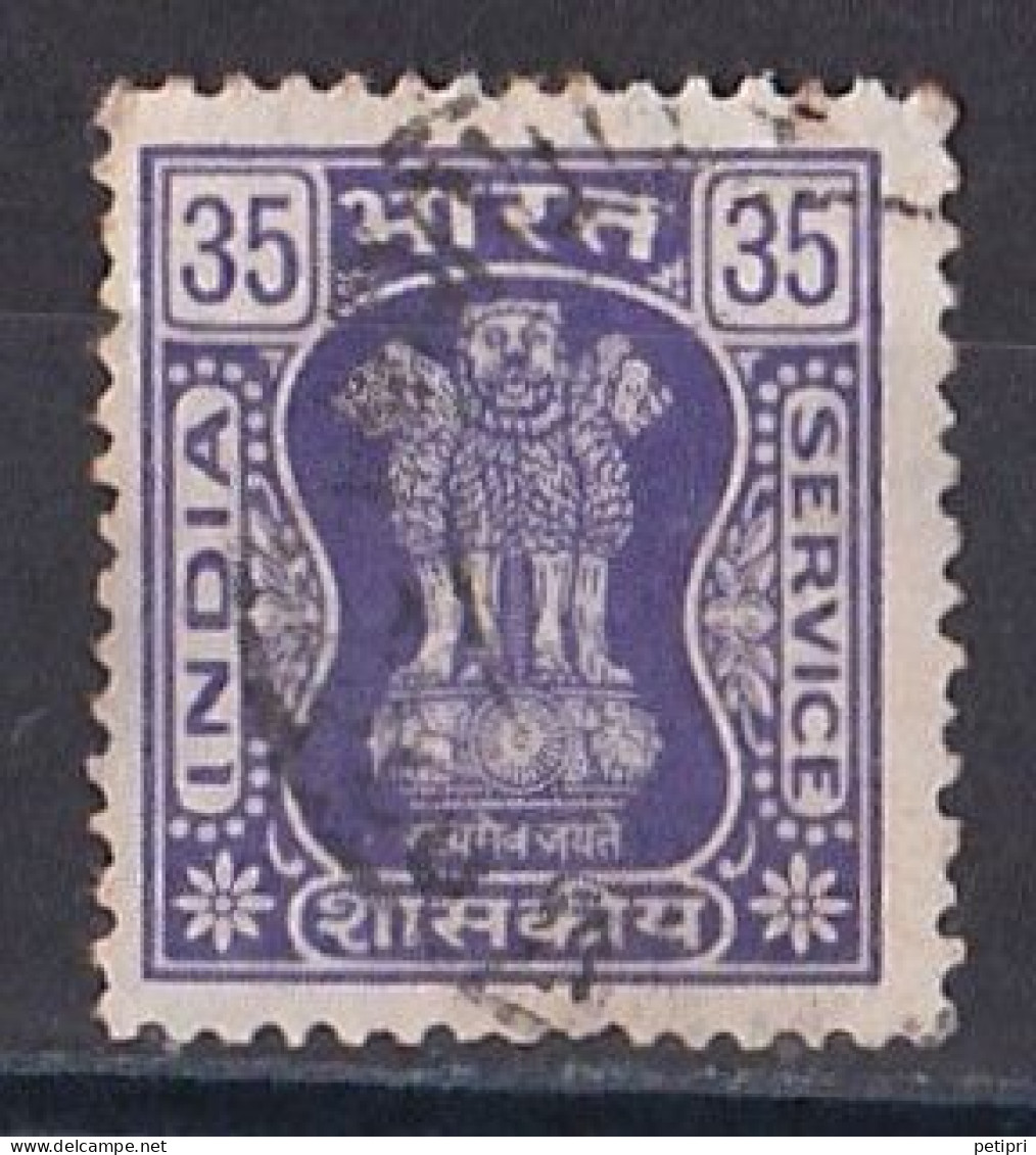 Inde  - Timbre De Service  Y&T N°  60  Oblitéré - Dienstzegels