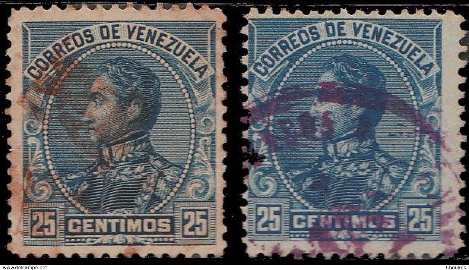 Vénézuela 1899/1902. ~ YT 61 (par 2) - Bolivar - Venezuela