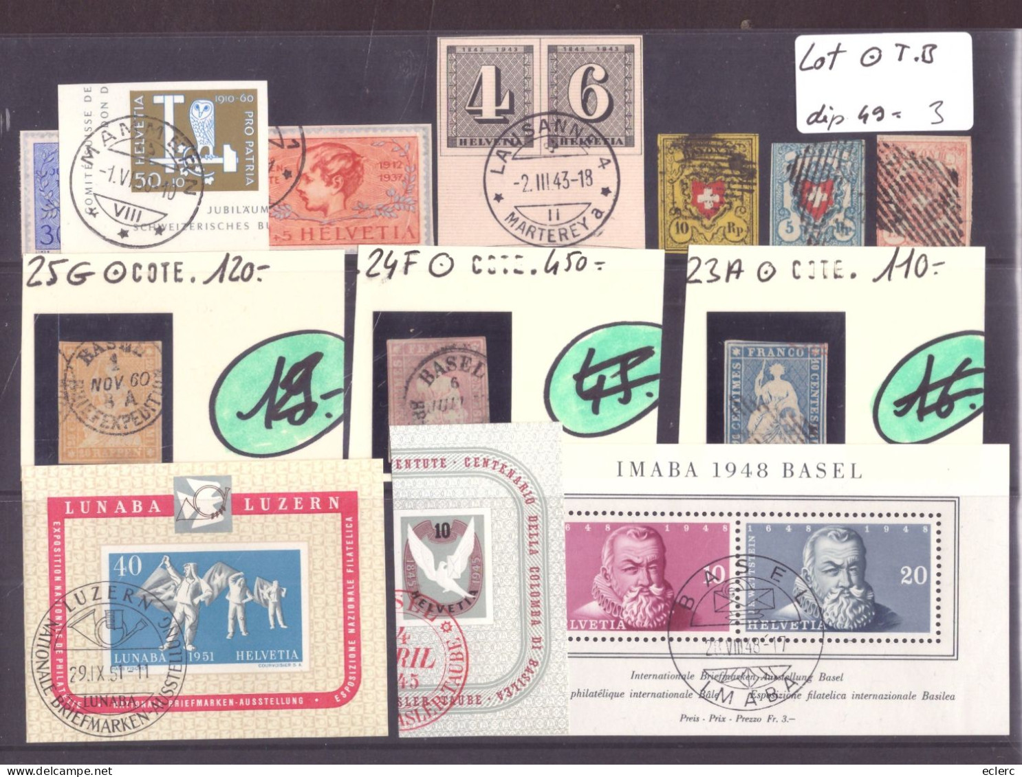 LIQUIDATION - LOT TIMBRES DIVERS OBLITERES EN BON ETAT - Collections