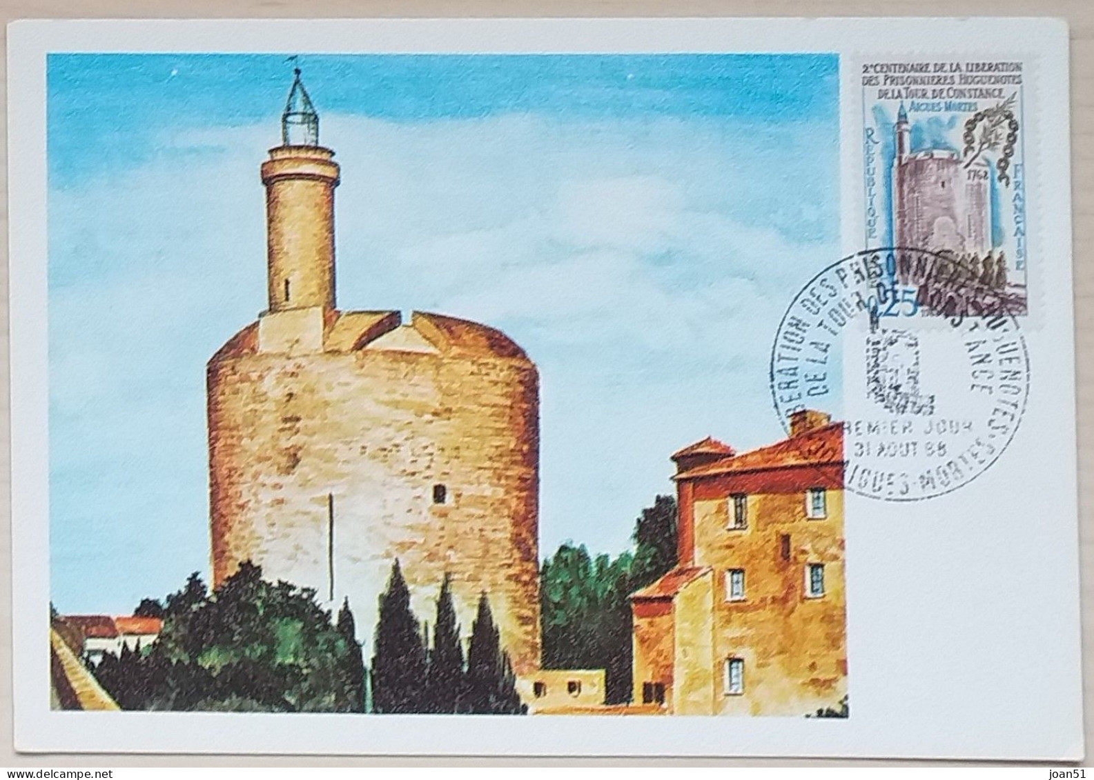 FDC CARTE 1ER JOUR  AIGUES MORTES - Ohne Zuordnung