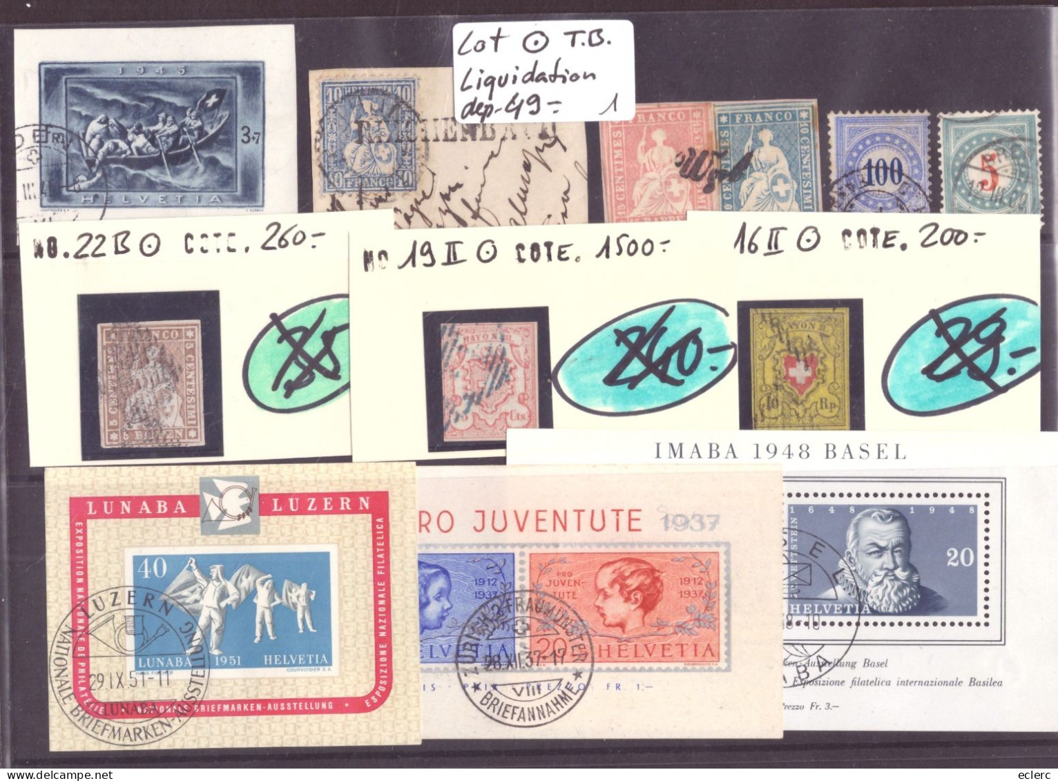 LIQUIDATION - LOT TIMBRES DIVERS OBLITERES EN BON ETAT - Collections