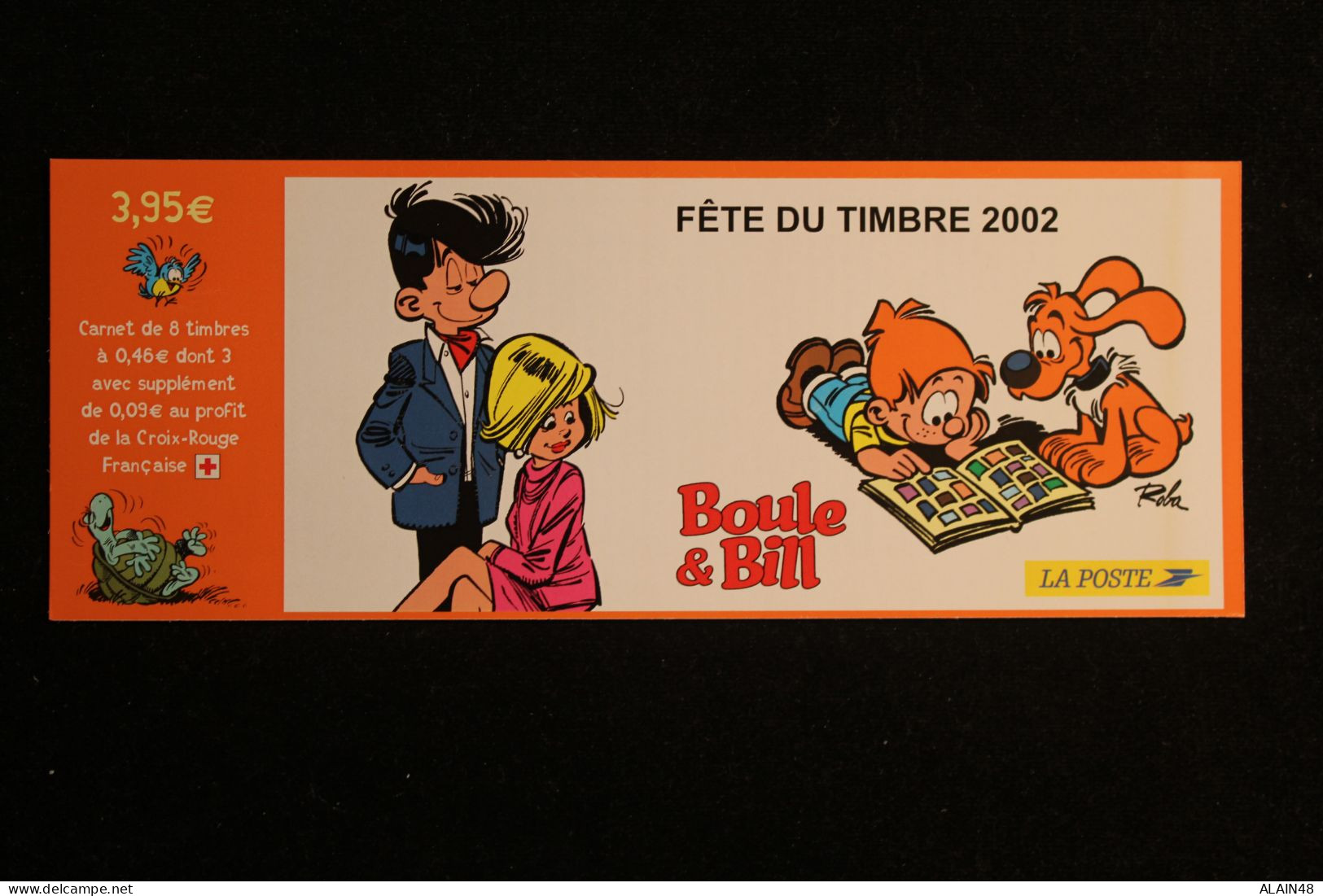 FRANCE 2002 CARNET BC3467a FETE DU TIMBRE BOULE ET BILL NEUFS** NON PLIE TB - Journée Du Timbre