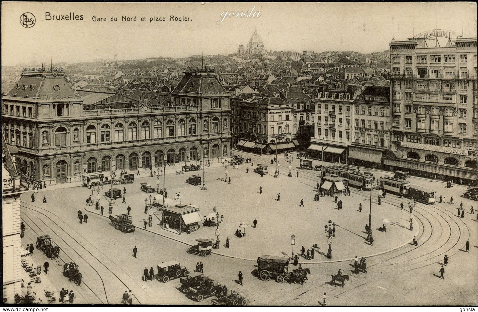 BRUXELLES 1910 " Diverses Vues De Bruxelles" Lot De 18 Cartes Postales - Sets And Collections