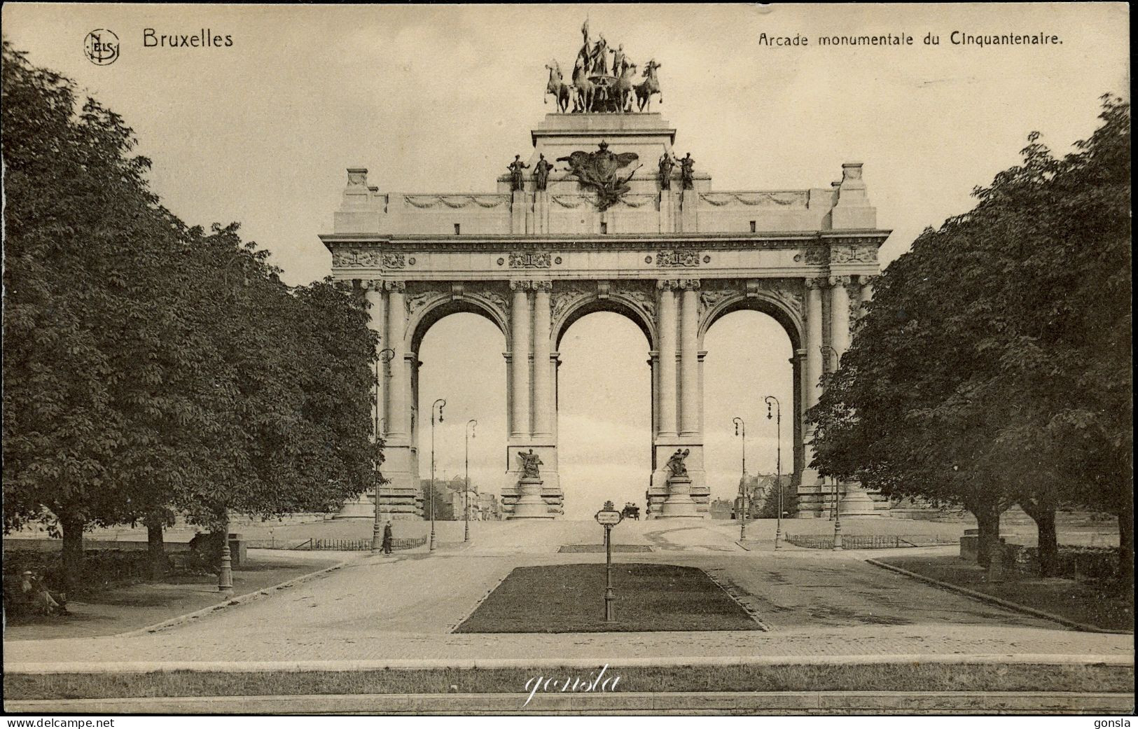 BRUXELLES 1910 " Diverses vues de Bruxelles" Lot de 18 cartes postales