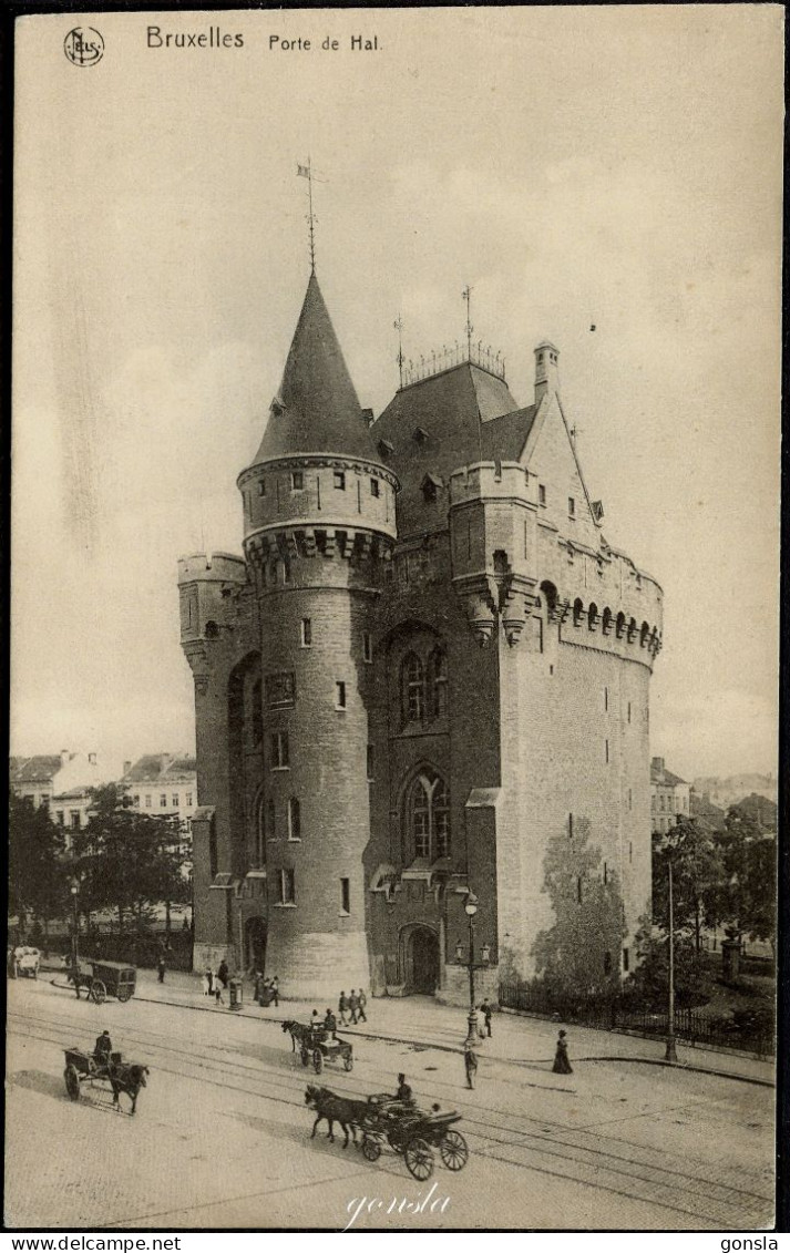 BRUXELLES 1910 " Diverses vues de Bruxelles" Lot de 18 cartes postales