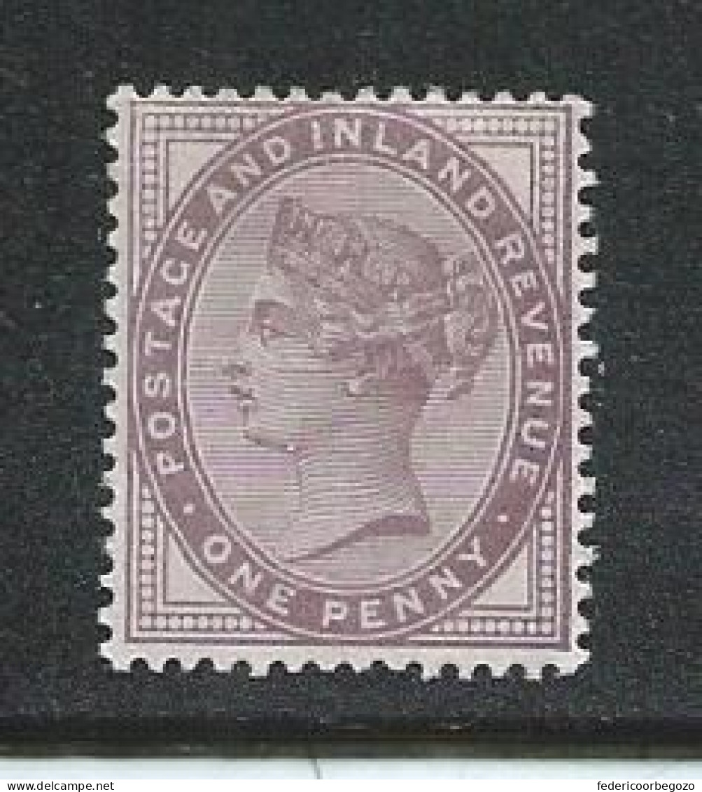 UK Queen Victoria Year 1881, Yvert  Nr. 72 (*) - Ungebraucht