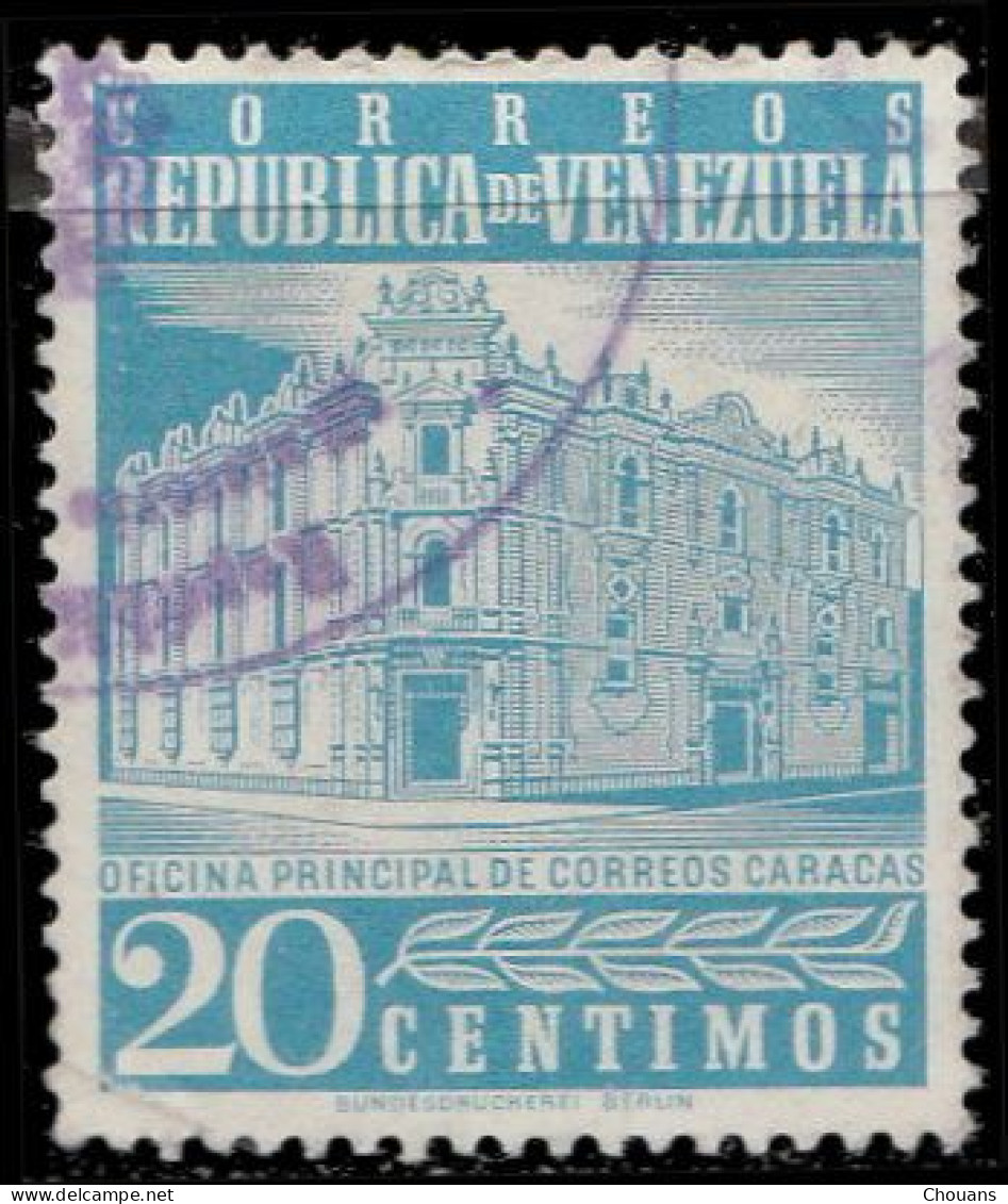 Vénézuela 1958. ~ YT 560/70 - Hôtel Postes Caracas & Santiago - Venezuela