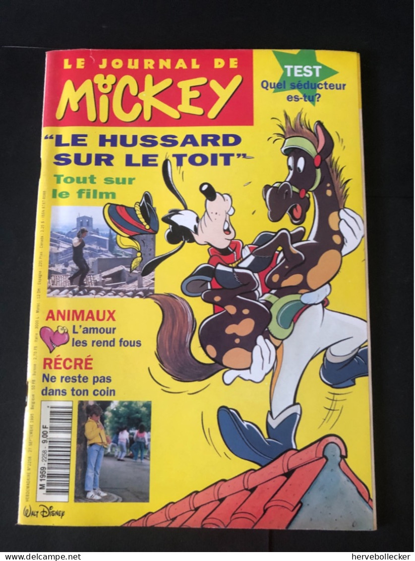 Le Journal De Mickey - Hebdomadaire N° 2258 - 1995 - Disney