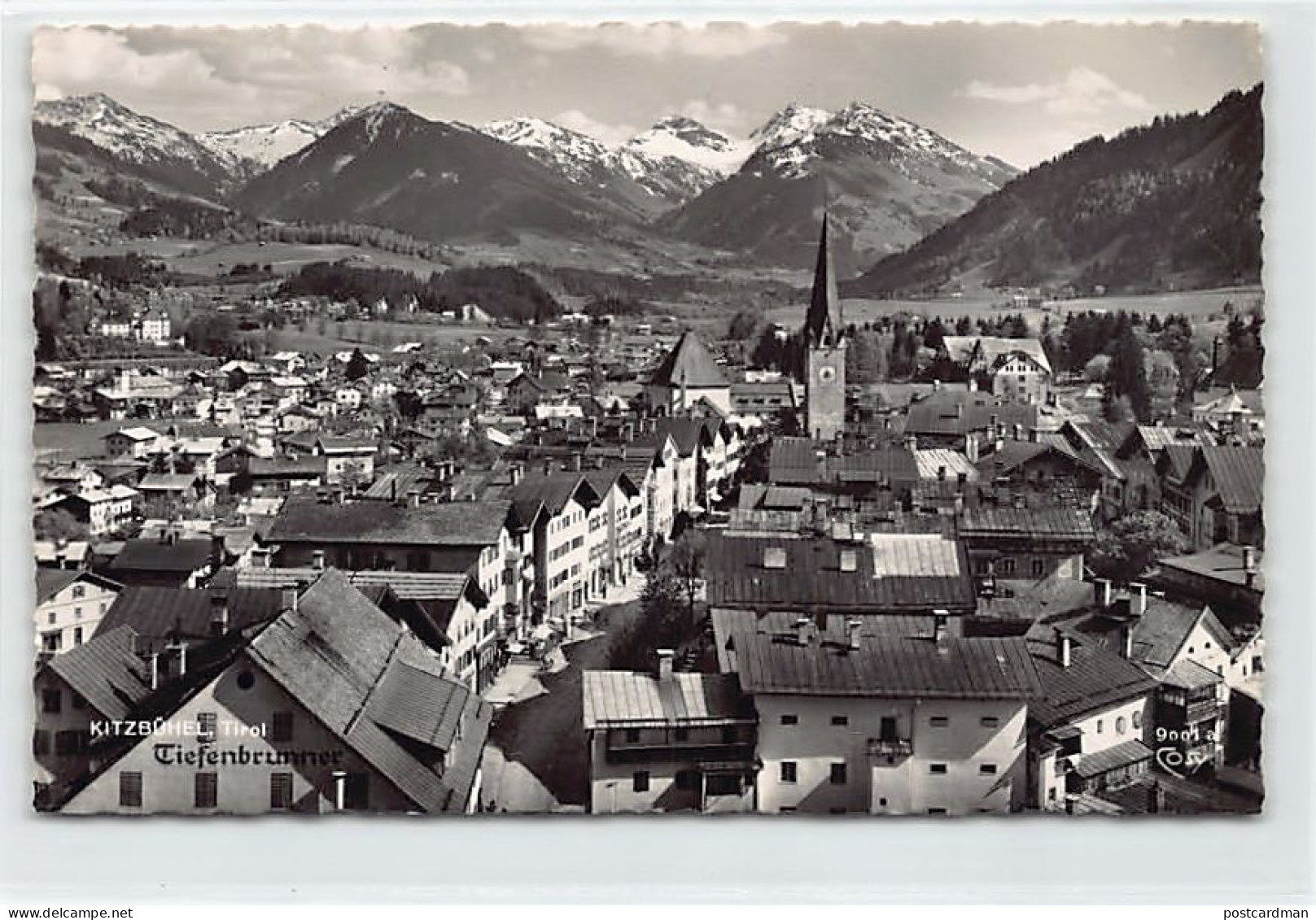 Österreich - Kitzbühel (T) Gesamtansicht - Tiefenbrunner Hotel - Kitzbühel