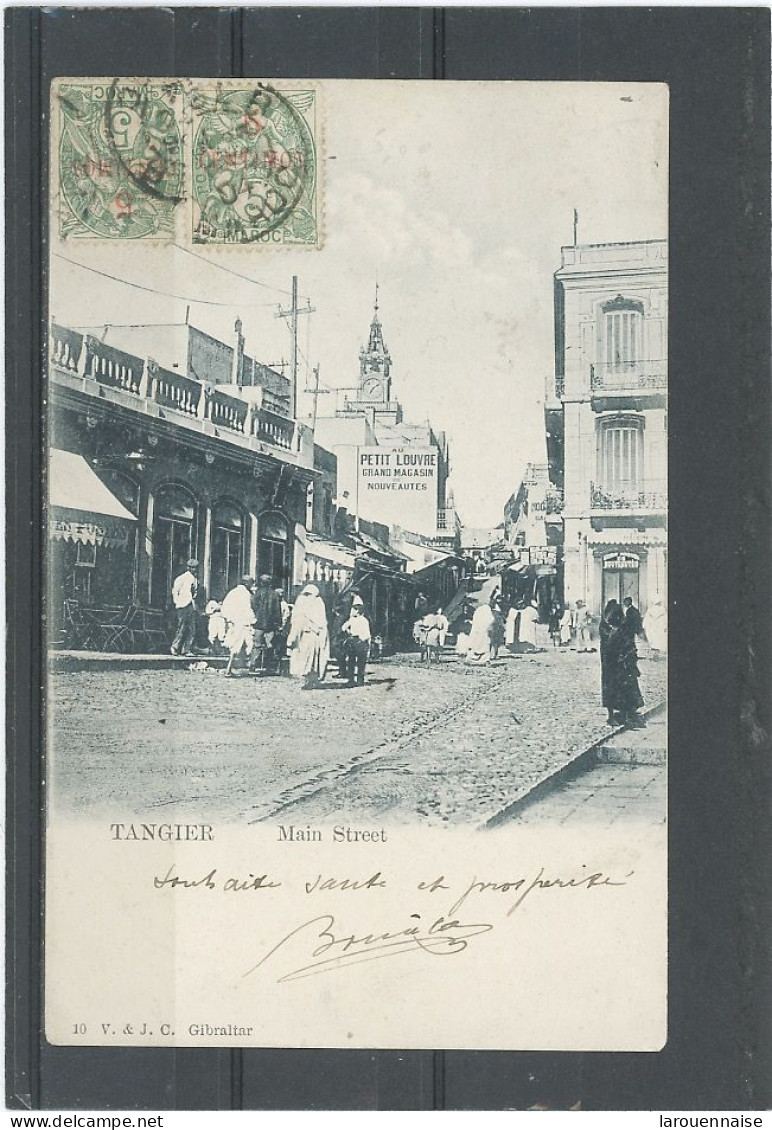 MAROC - TANGER - MAIN STREET - Collections & Lots