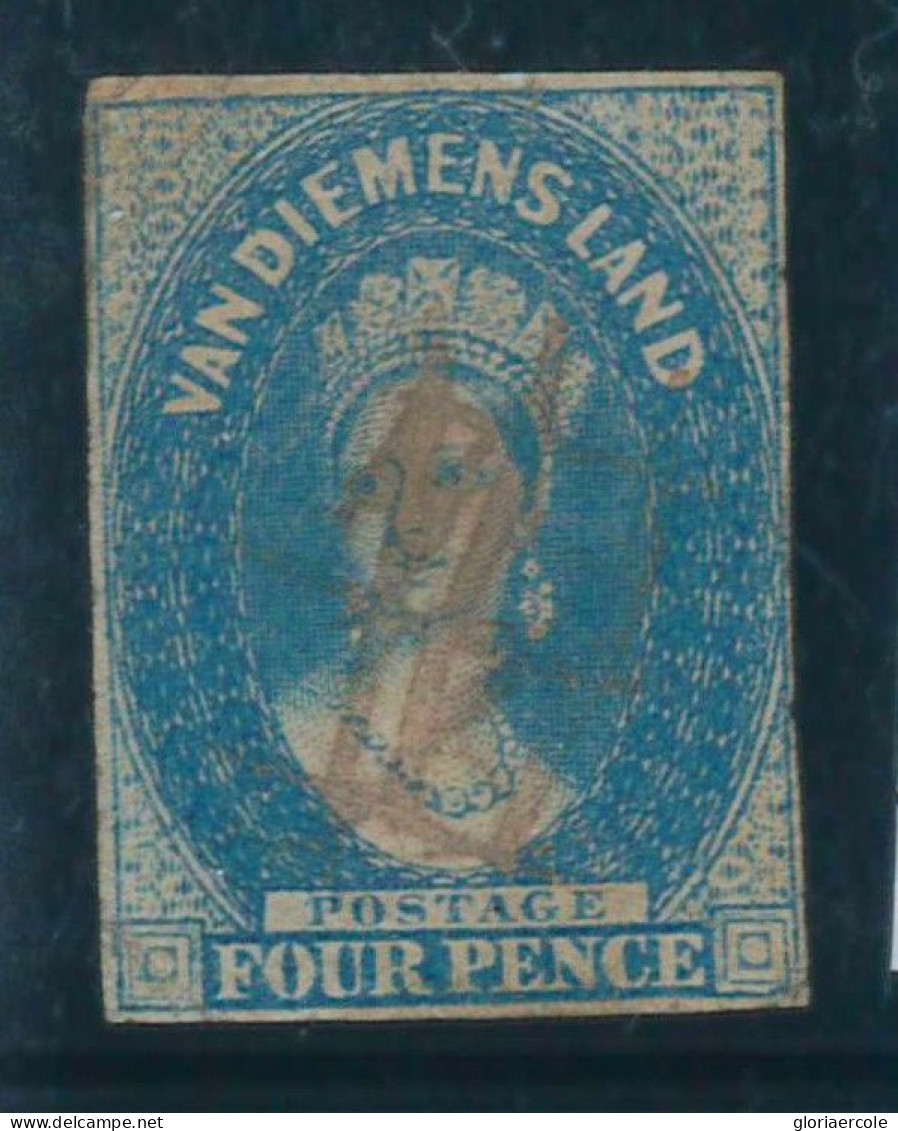 P2972 - TASMANIA SG NR. 23, 4 WHITE MARGINS AROUND. - Usados