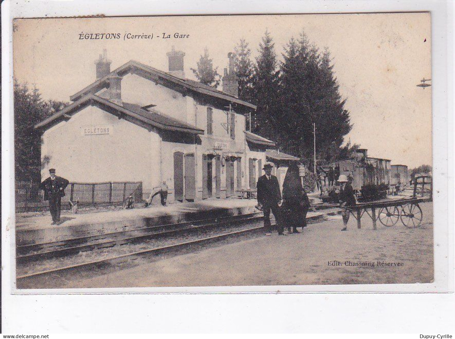 EGLETONS: La Gare - Très Bon état - Egletons