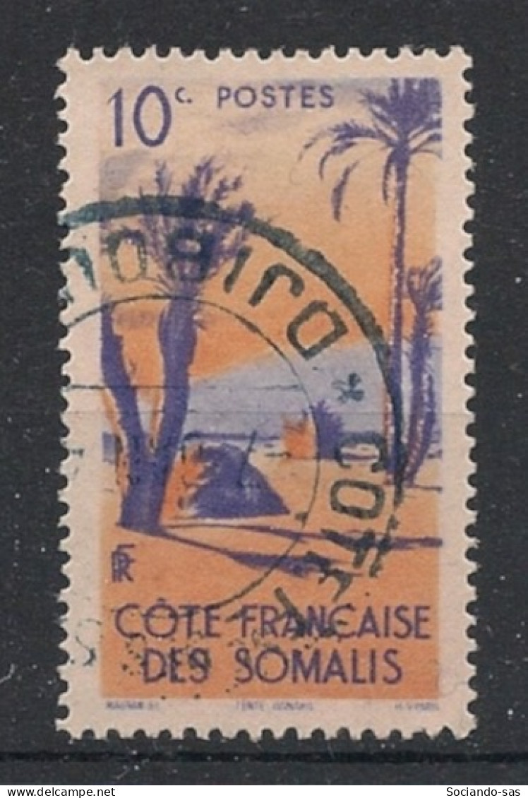 COTE DES SOMALIS - 1947 - N°YT. 264 - Tente Danakil 10c - Oblitéré / Used - Used Stamps