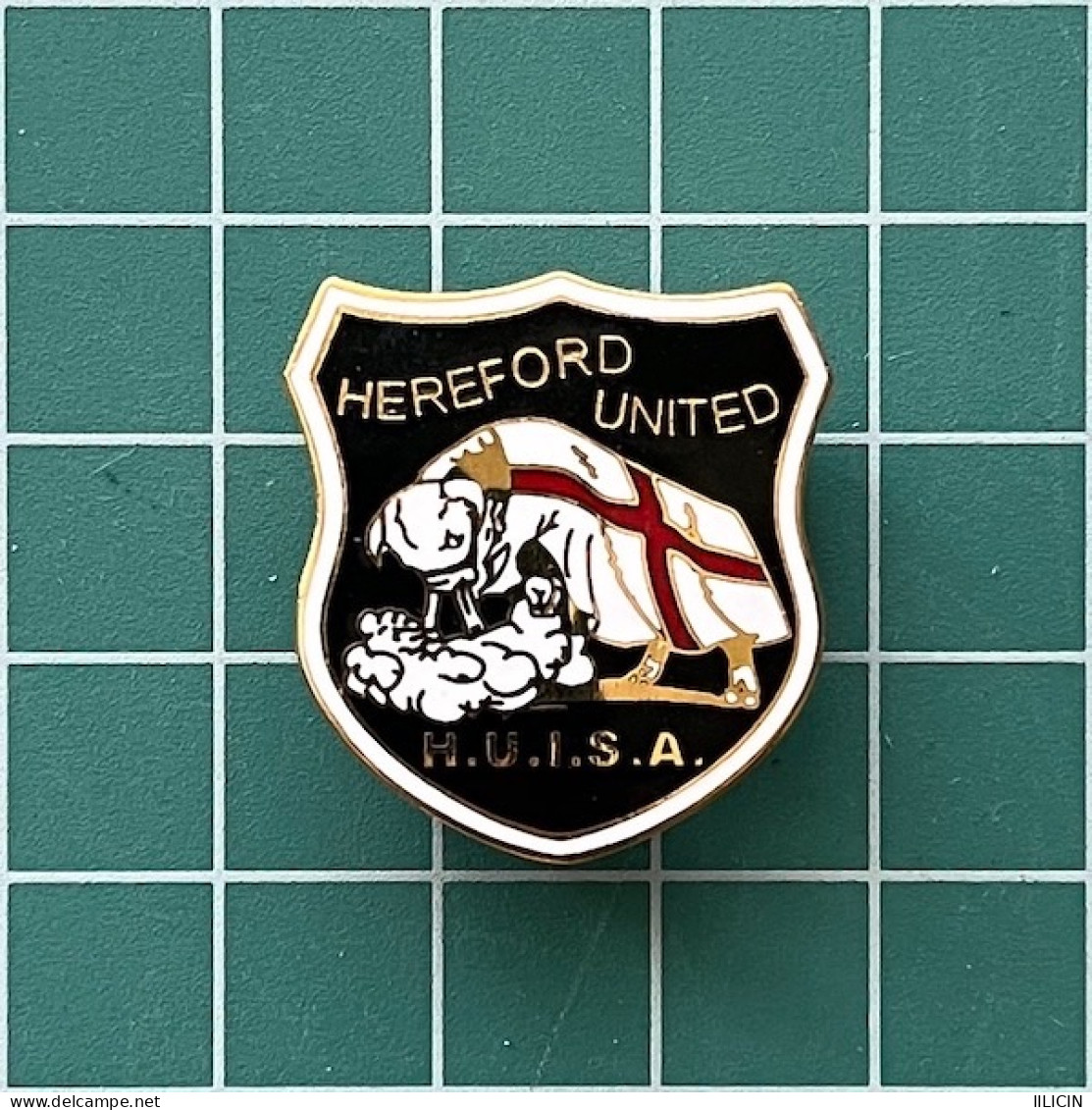 Badge Pin ZN013178 - Football Soccer Calcio England Hereford United - Fútbol