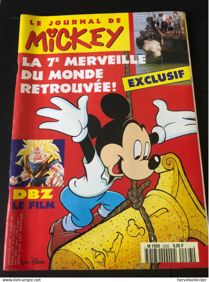 Le Journal De Mickey - Hebdomadaire N° 2263 - 1995 - Disney