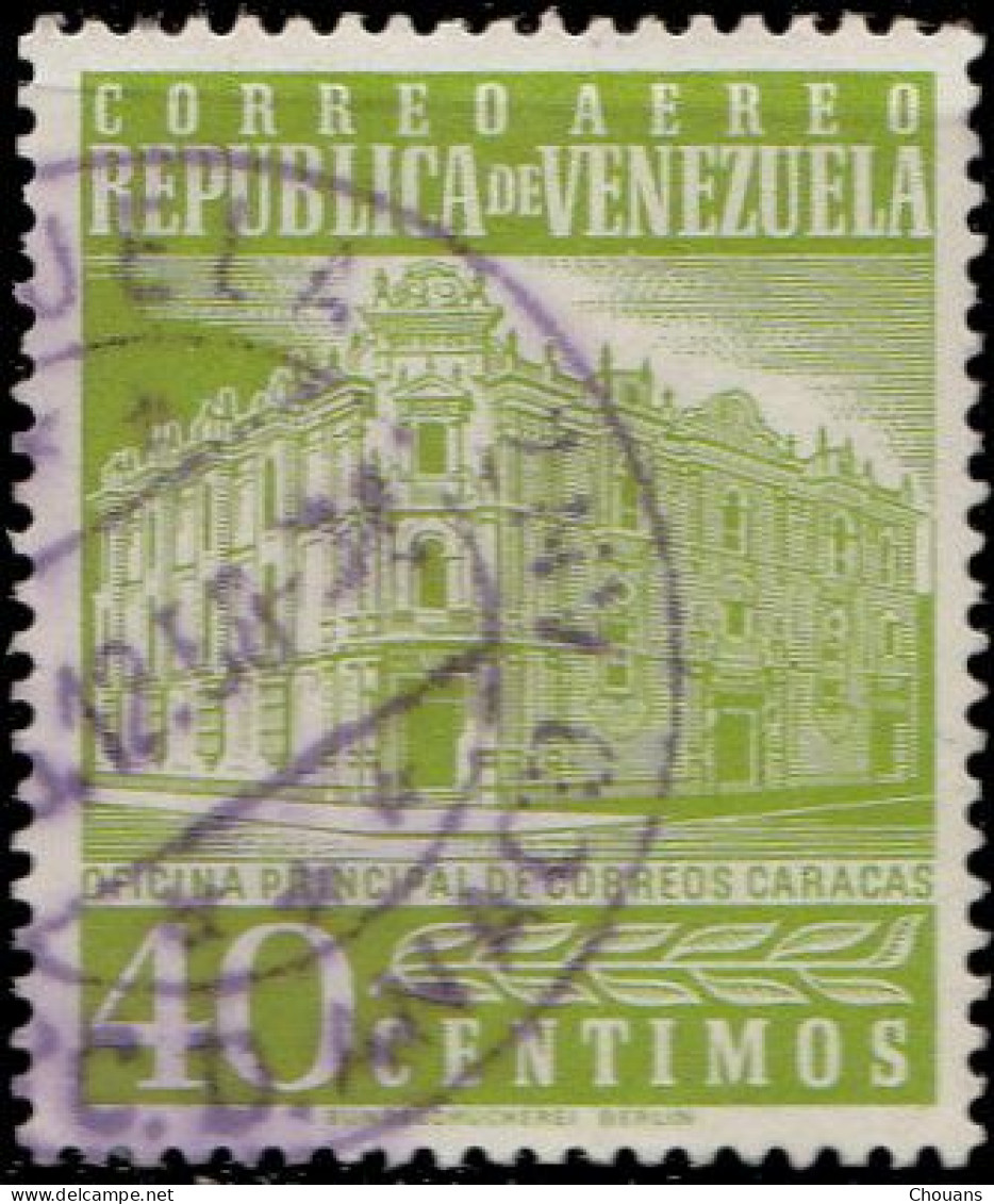 Vénézuela Aérien 1958. ~ A 635/38 - Hôtel Des Postes De Caracas - Venezuela