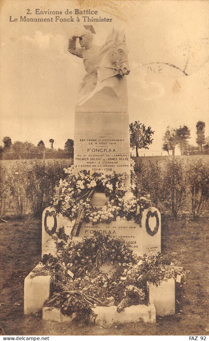 Le Monument Fonck à Thimister - Thimister-Clermont