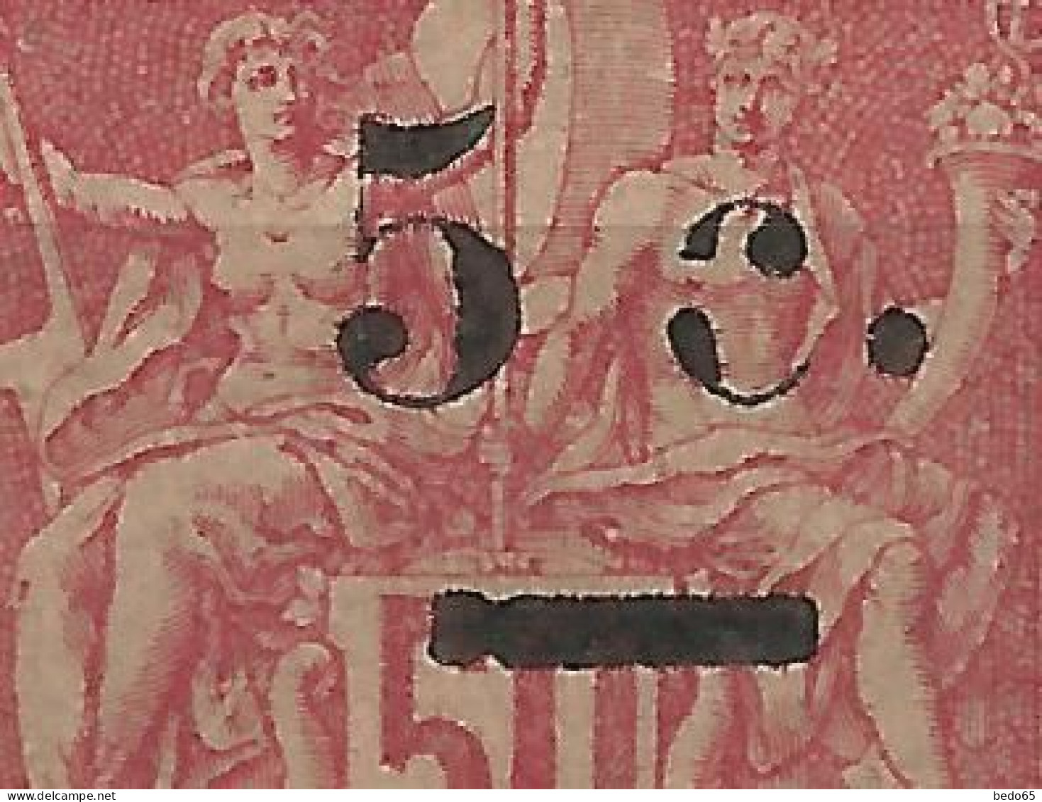 REUNION N° 53 Variétée C Cassé Tenant à Normal NEUF** LUXE SANS CHARNIERE  / Hingeless  / MNH - Unused Stamps