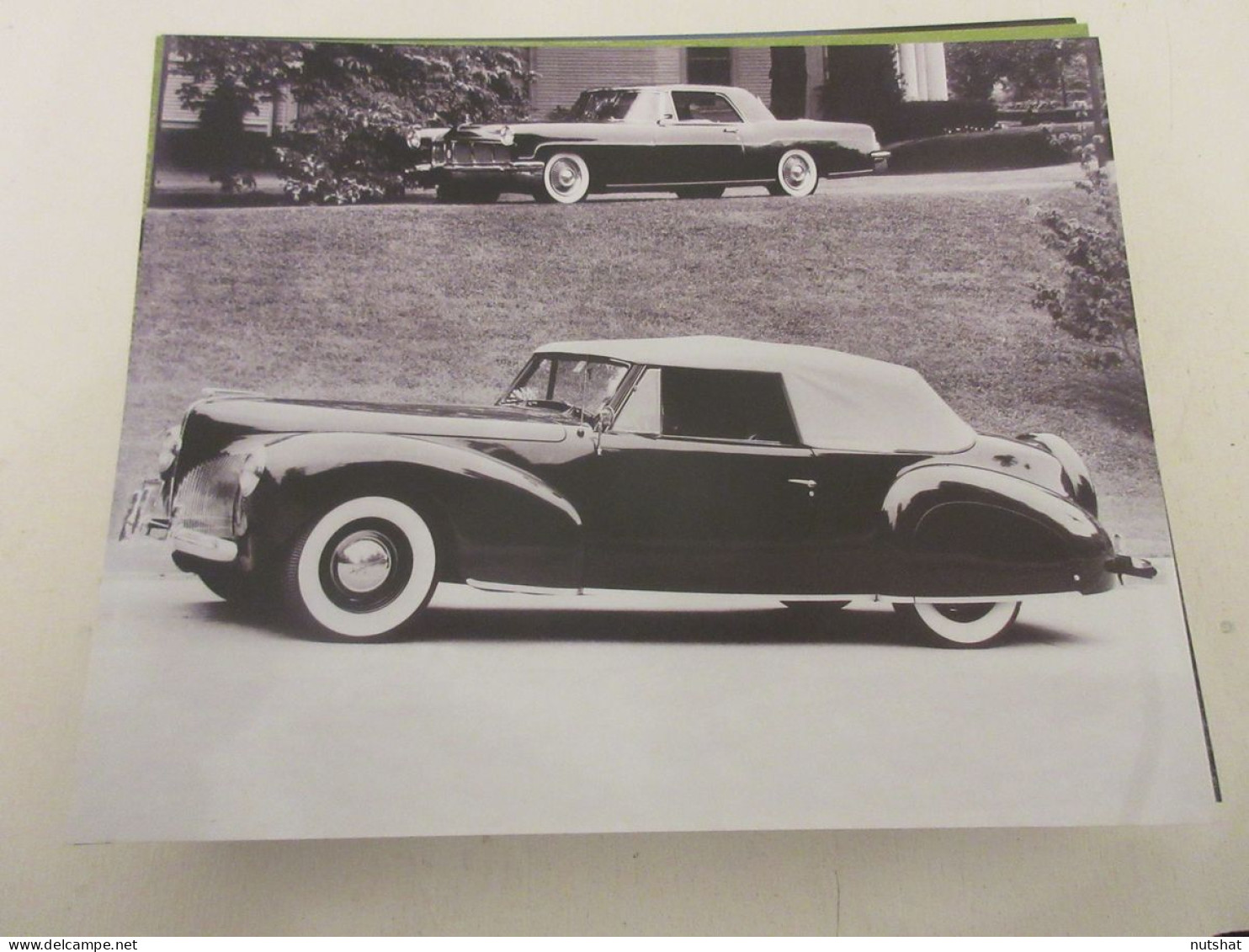 VOITURE CARTE ILLUSTREE 008 LINCOLN CONTINENTAL 1940. MODELE 1940 Et 1950. - Auto/Motor
