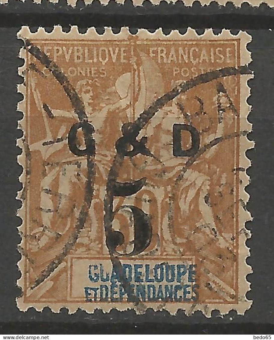 GUADELOUPE N° 45 Variétée GJADELOUPE OBL / Used - Usati