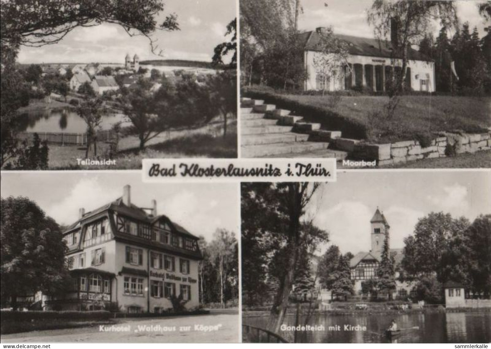 83352 - Bad Klosterlausnitz - U.a. Teilansicht - Ca. 1975 - Bad Klosterlausnitz