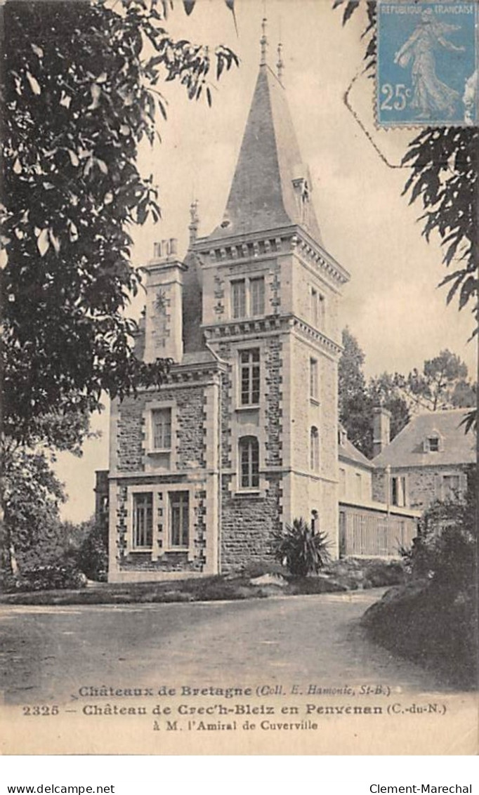 Château De Crec'h Bleiz En PENVENAN - Très Bon état - Penvénan
