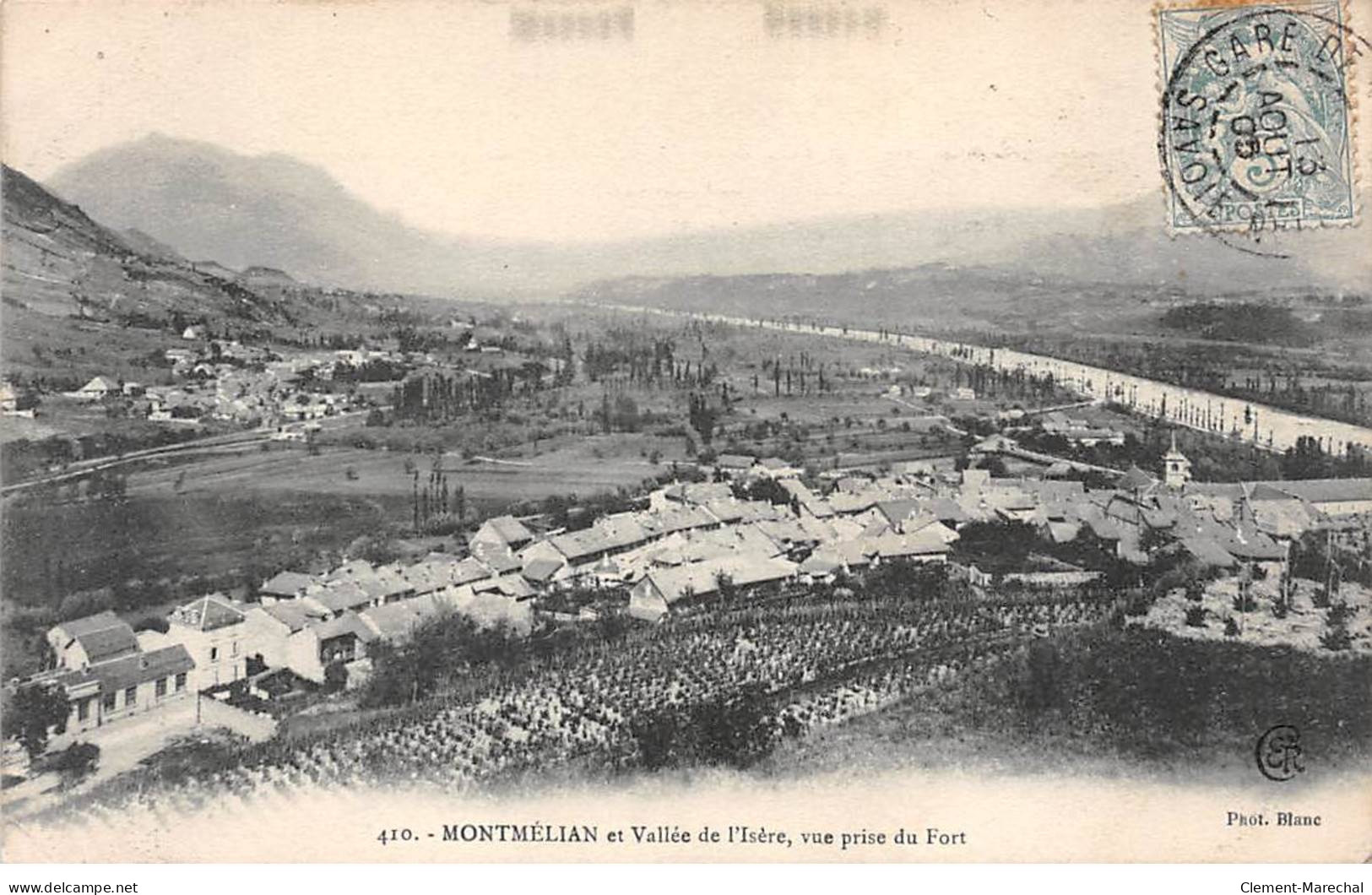 MONTMELIAN Et Vallée De L'Isère - Vue Prise Du Fort - Très Bon état - Montmelian