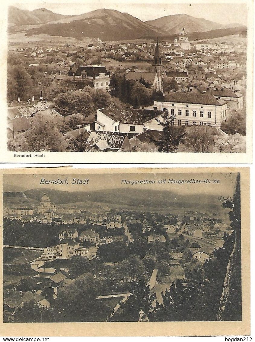 1920/26 - BERNDORF , 2 Stk.  Gute Zustand,  2 Scan - Berndorf