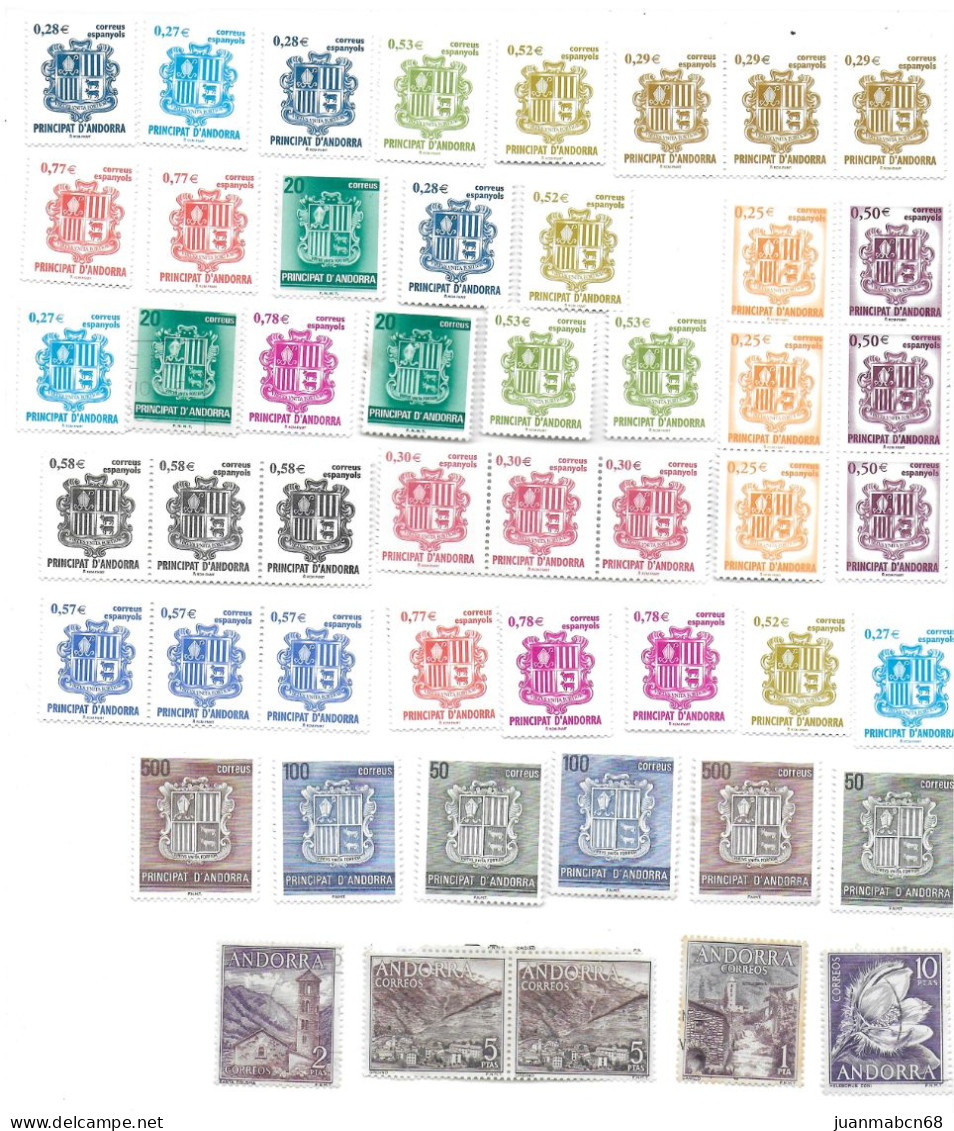 Lote de 757 sellos nuevos varios años