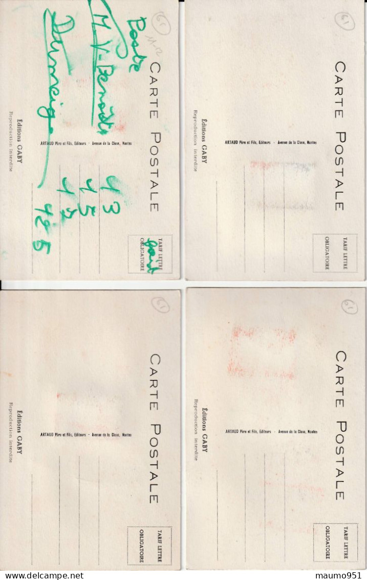 61 TRUN - Lot De 4 (CARTE SYSTEME) - Trun