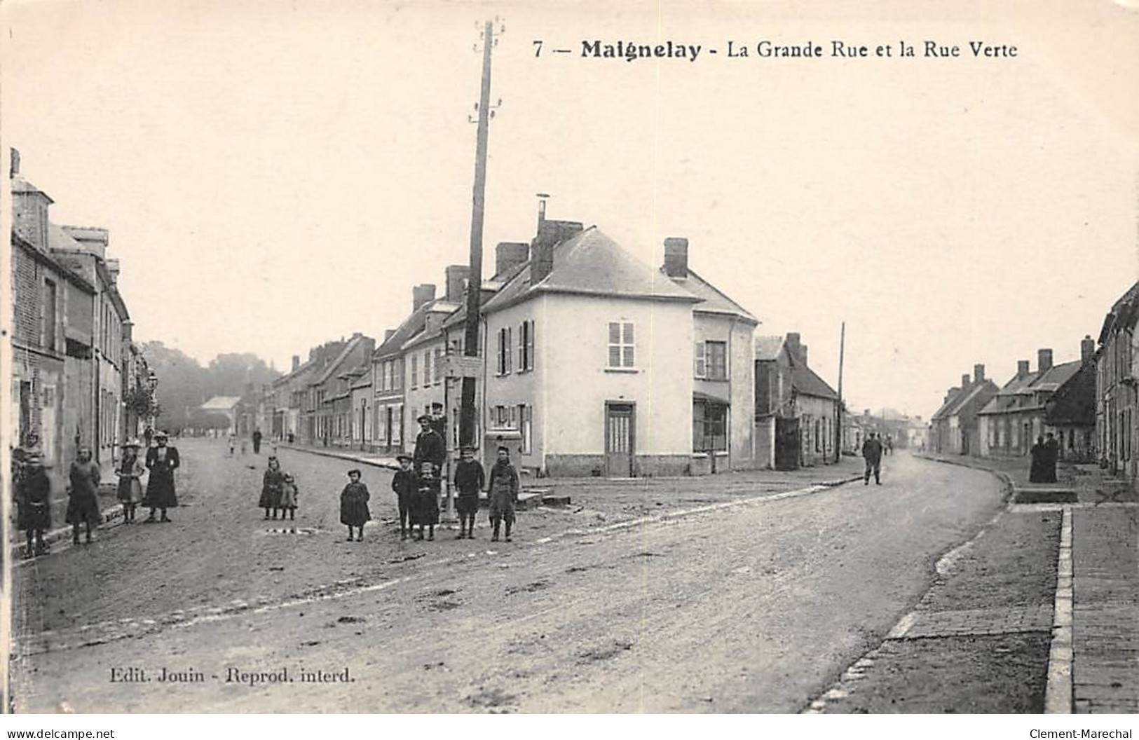 MAIGNELAY - La Grande Rue Et La Rue Verte - Très Bon état - Maignelay Montigny