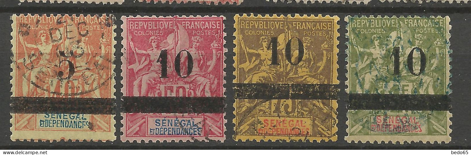 SENEGAL N° 26 à 29 Série Complète OBL / Used - Oblitérés