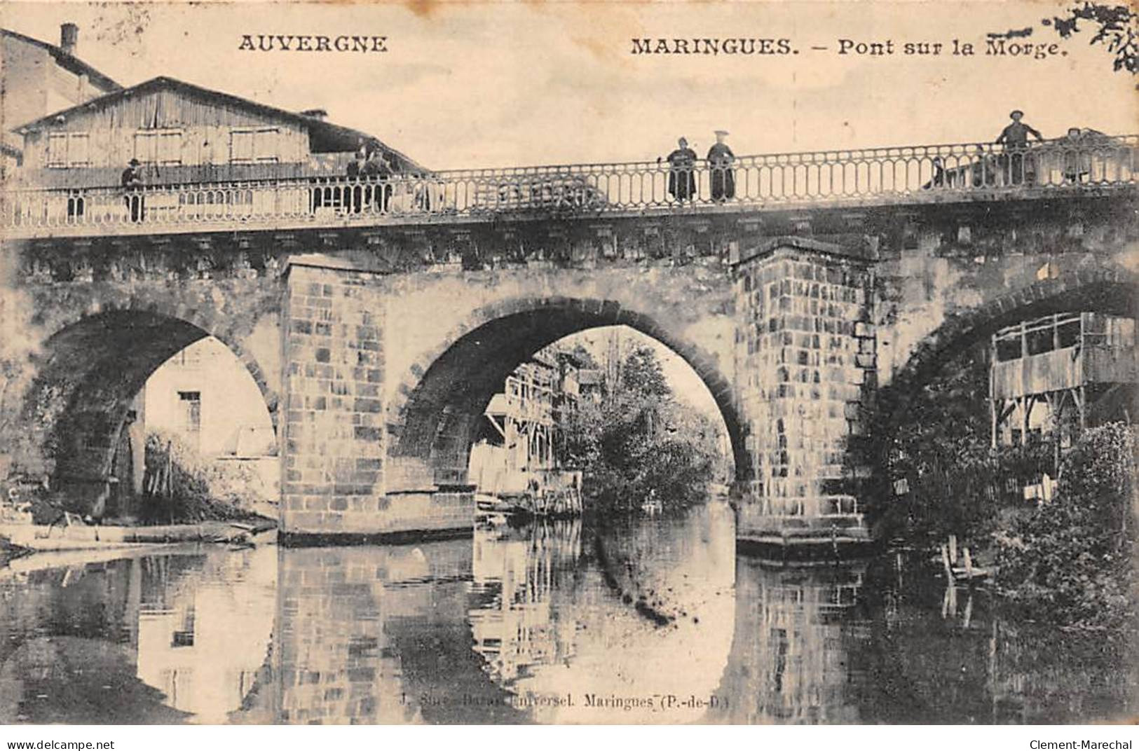 MARINGUES - Pont Sur La Morge - Très Bon état - Maringues