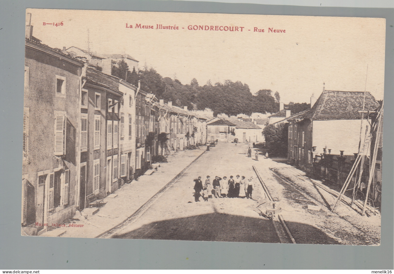 CP - 55 - Gondrecourt - Rue Neuve - Gondrecourt Le Chateau