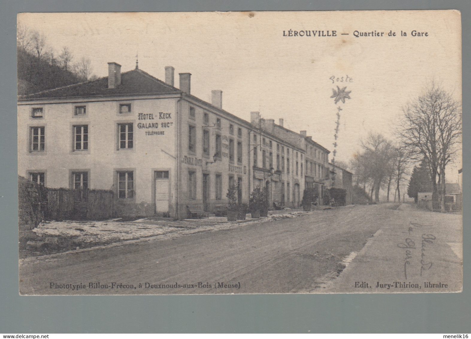 CP - 55 - Lérouville - Quartier De La Gare  - Lerouville
