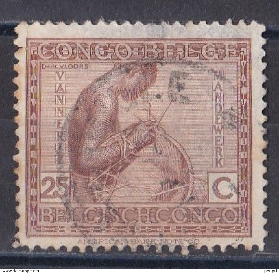 Congo Belge   N°  110  Oblitéré - Usati