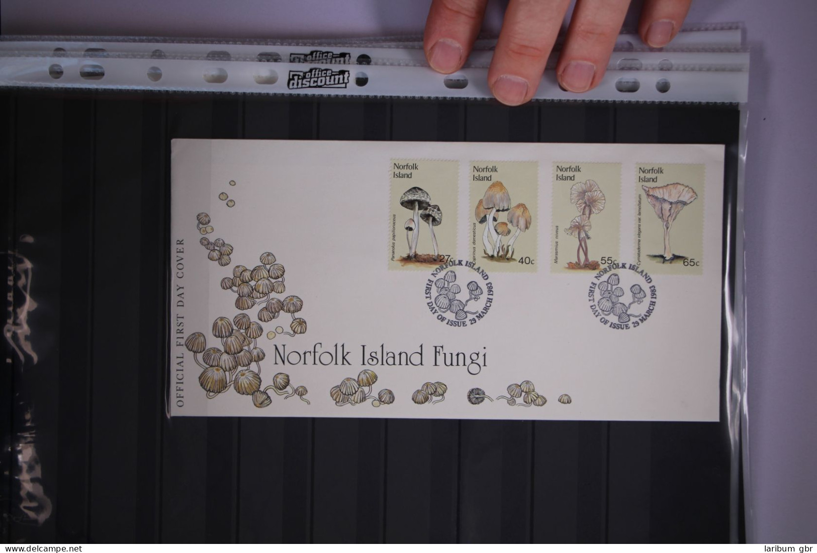 Norfolk Inseln 302-305 Gestempelt Als FDC #GC030 - Isla Norfolk